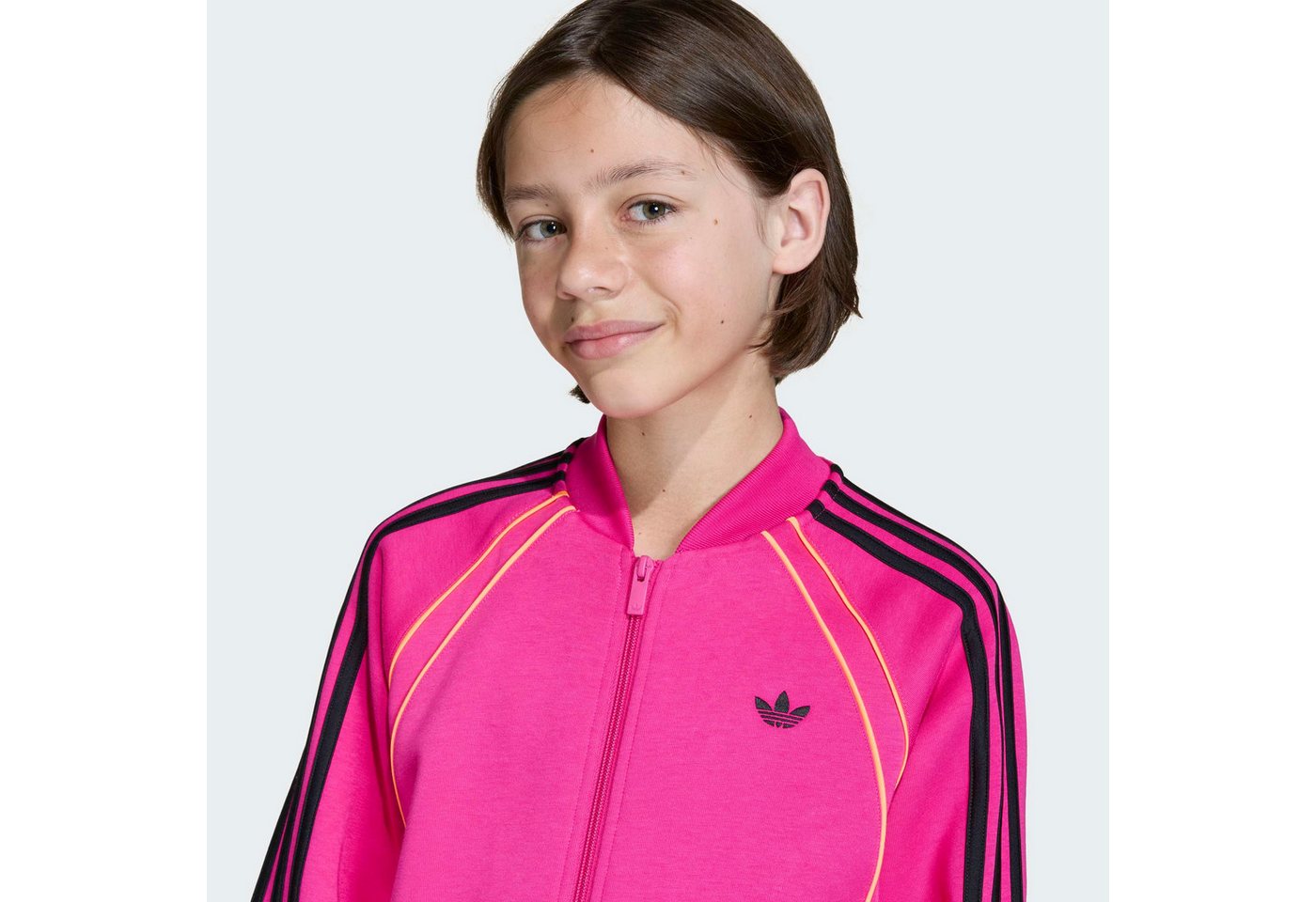 adidas Originals Trainingsjacke ORIGINALS, LOCKER GESCHNITTEN für Kinder, mit Reißverschluss, aus Polyester Bild 4