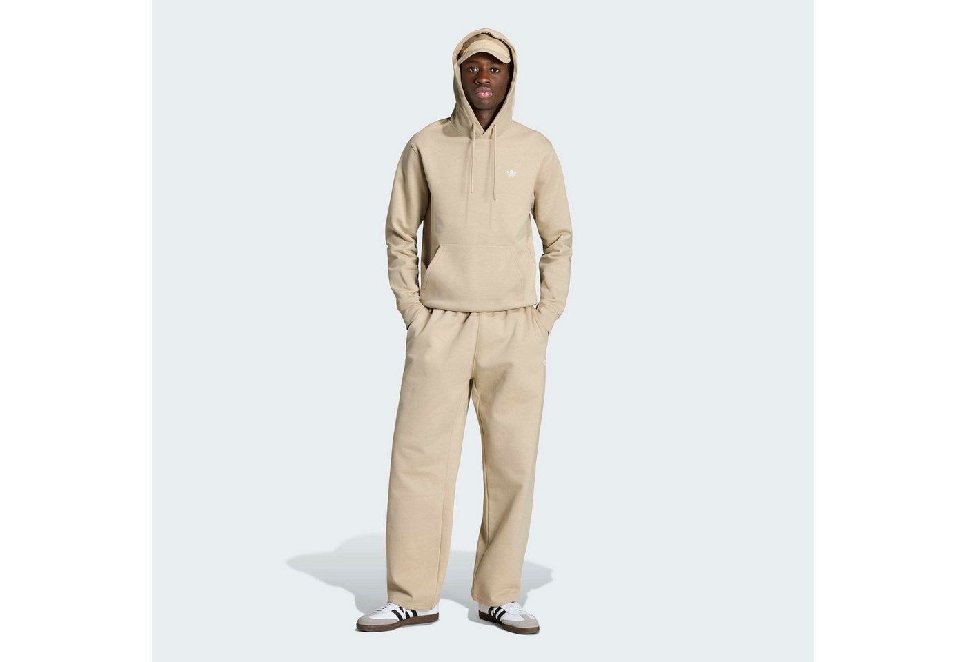adidas Originals Sporthose TREFOIL ESSENTIALS, OFFENER SAUM für Erwachsene, ohne Verschluss, aus Baumwolle, normal-weite Passform Bild 3