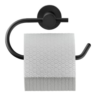 Duravit Papierhalter D-Code 16,5x6,6cm, schwarz matt