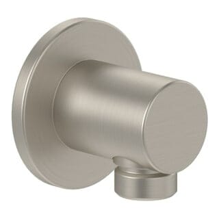 V&B Wandanschlussbogen Universal Showers Rund, Wandmontage, brushed nickel black