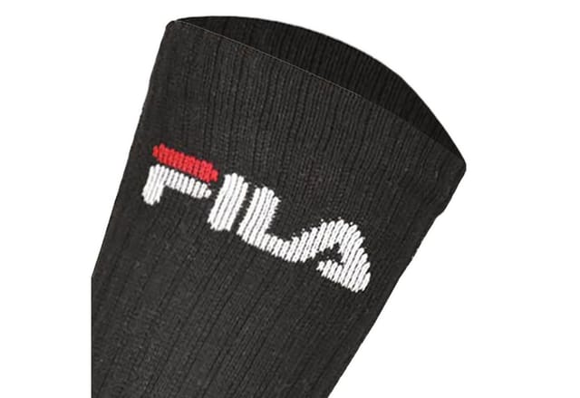 Fila Sportsocken Unisex Socken 3er Pack Baumwolle (Packung, 3er Pack)