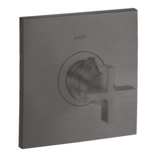 hansgrohe Fertigset Axor Citterio HF UP-THM, m Kreuz, brushed black chrome