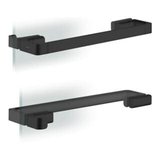hansgrohe Duschtürgriff Axor universal 444mm, mattschwarz