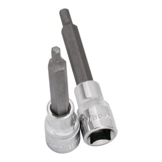 Kraftwerk 1/2" Innensechskant-Bit-Stecknuss 7mm 100mm