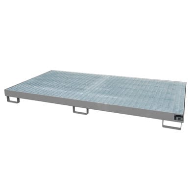 Bauer Südlohn Regalwanne RW-GR 2700-1, lackiert, Mausgrau