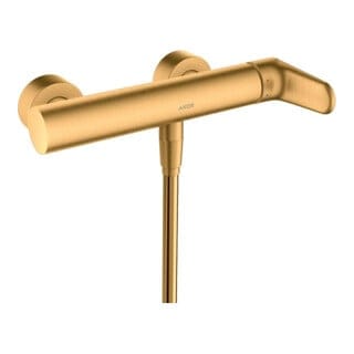 hansgrohe Brause-Einhebelmischer Axor Citterio M AP, 1 Verbraucher, brushed gold optic