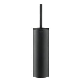 Duravit Bürstengarnitur D-Code 8,9x38,5x8,9cm, bodensteh., schwarz matt