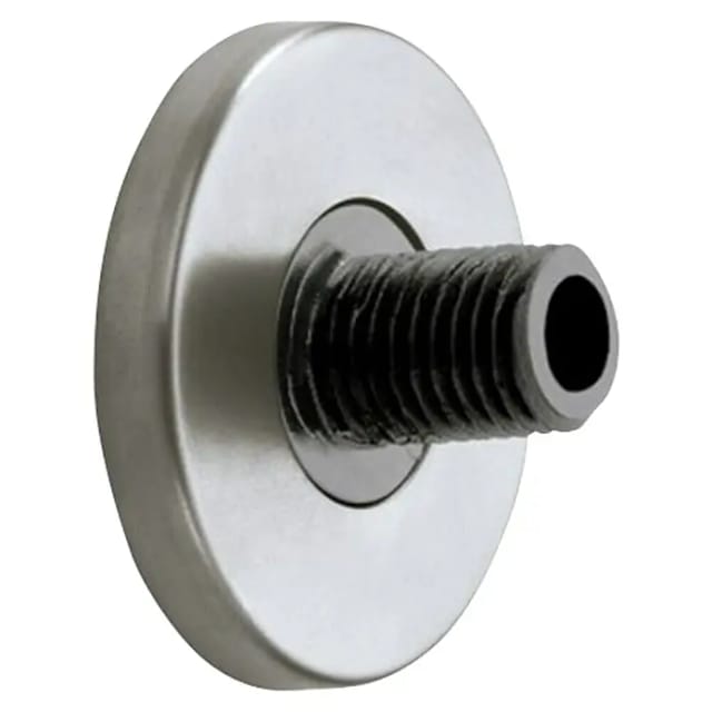Keuco Wandbefestigung Plan m Bl., Aluminium silber-eloxiert/schwarz