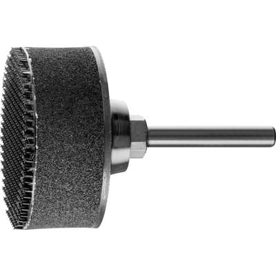 PFERD TOOLS POLINOX Halter für Vlies Marmorierronden Kletthaftend Ø 50mm Schaft-Ø 6 mm