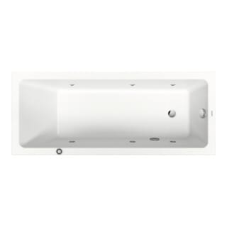 Duravit Whirlwanne No. 1 170x70cm, 125 l, EB-Version, m 1 RS, we.