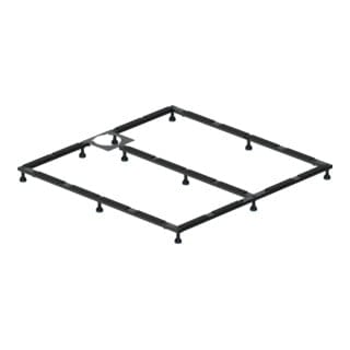 Duravit Fußgestell 100x100cm, höhenverstellbar von 8-10cm