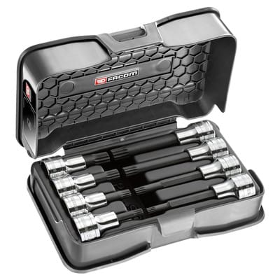 Facom Steckschlüssel-Set 1/2Z XZN M6-M12