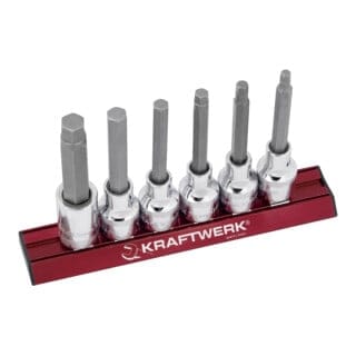 Kraftwerk Innensechskant-Bit-Steckschlüsselsatz 70 MAGALU 1/2
