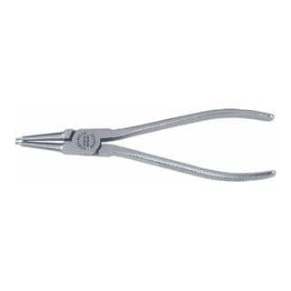 Stahlwille Sicherungsringzange f.Innenringe Gr.J 4 L.320mm Spitzen-D.3,2mm Kopf mattverchromt Griffe verchromt kariert