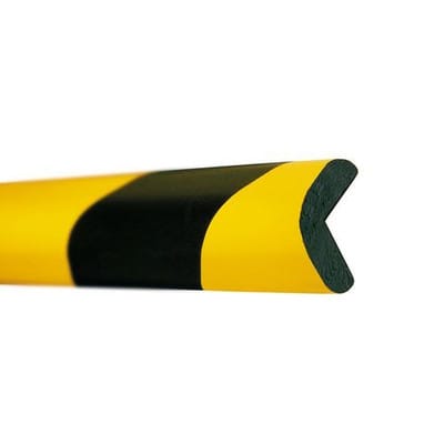 Moravia Prallschutz MORION Winkel Kantenschutz 30/30 mm Länge 1000 mm schwarz/gelb magnetisch