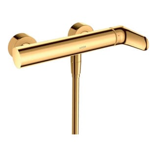 hansgrohe Brause-Einhebelmischer Axor Citterio M AP, 1 Verbraucher, polished gold optic