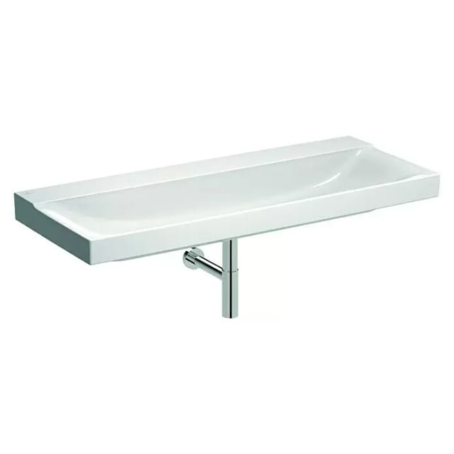 Geberit Waschtisch Xeno2 120x48cm, o. Hahnl., o. ÜL, we. KeraTect