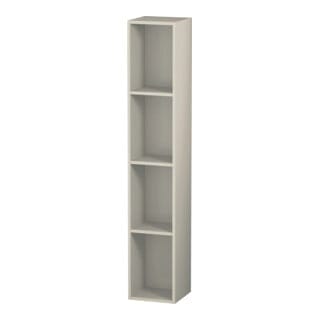 Duravit Regalelement L-Cube 18x18x100cm, 4 Fäch., vert, taupe matt