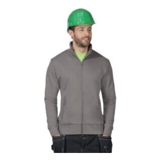 Men´s Sweatjacke Gr.M steel grey 100% CO Promodoro