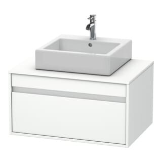 Duravit Waschtischunterschrank Ketho 80x55cm, w m, f AWT m, 1 Ausz., wandhängend