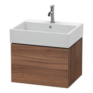 Duravit Waschtischunterschrank L-Cube 58,4x 45,9cm, Nussb Nat, 1 Ausz., wandhängend