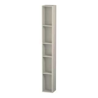 Duravit Regalelement L-Cube 18x18x140cm, 5 Fäch., vert, taupe matt