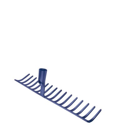 Ideal Straßenrechen 14 Zinken Arbeitsbreite 455 mm