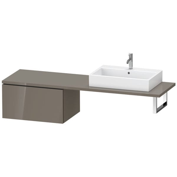 Duravit Unterschrank L-Cube 72x54,7cm, flan. Gr hgl, f Kons, 1 Ausz.