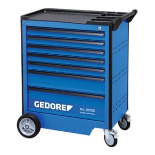 Gedore 2005 S-270 TRUCK Werkzeugwagen mit Sortiment TRUCK 270-teilig