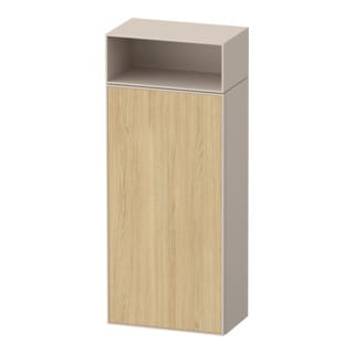 Duravit Halbhochschrank Zencha 40x24x96,1cm, 1 T, An L, E nat/tau matt