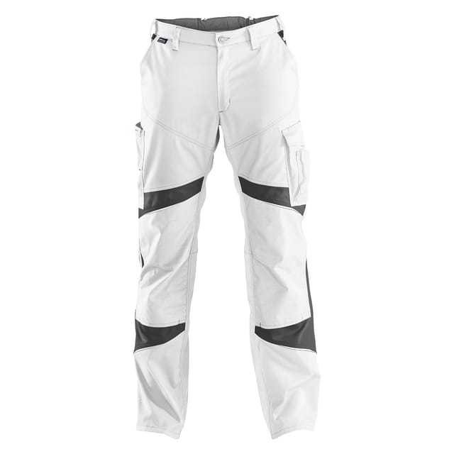 Kübler ACTIVIQ Hose HIGH weiß/anthrazit 98