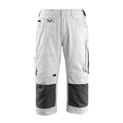 Mascot Altona Dreiviertel-Hose Größe C45, weiss/dunkelanthrazit