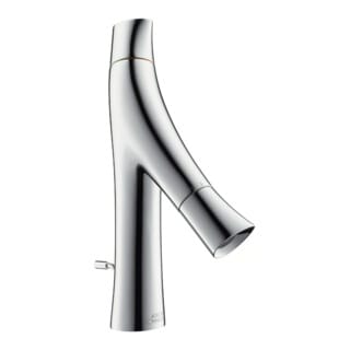 hansgrohe Zwei-Griff-Waschtischarmatur 80 Axor Starck Organic Ausl. 116mm, m Zugst.Abl.Gar., chrom