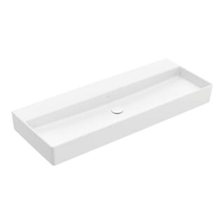 V&B Waschtisch Memento 2.0 120x47cm, o. ÜL, stone white C-plus