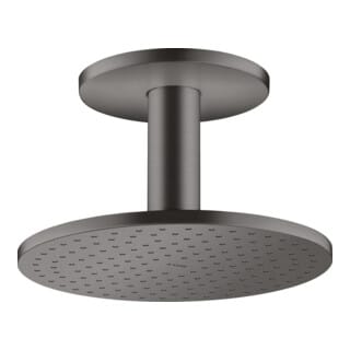 hansgrohe Kopfbrause 250 2jet Axor m Deckenanschluss, brushed black chrome