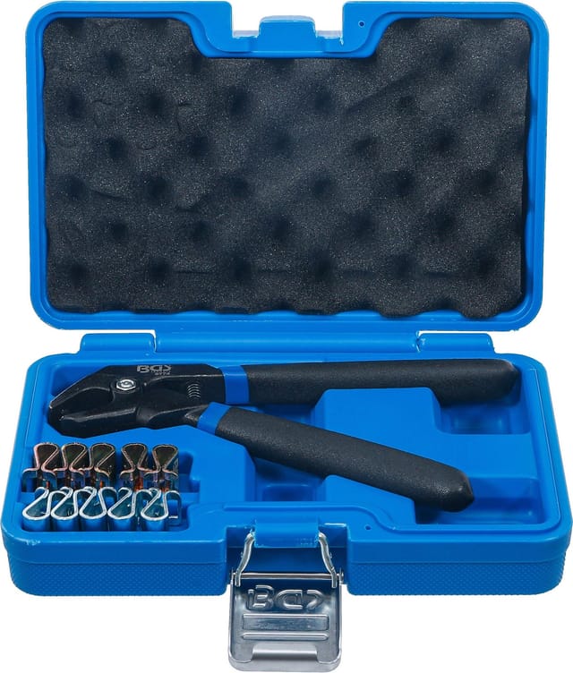 BGS Fixierklammern-Satz mit Klammernzange 11 teilig