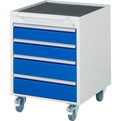 Rau Roll-Container mit 4 Schubladen-L 2x120, 2x150mm