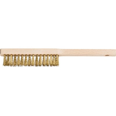 PFERD TOOLS Handbürste für Feinmechaniker HBFM 4reihig Messing-Draht-Ø0,15 mm