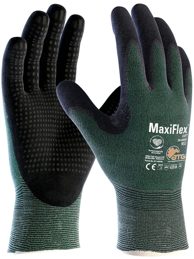 aTG Handschuh MaxiFlex® Cut, genoppt, Gr. 8