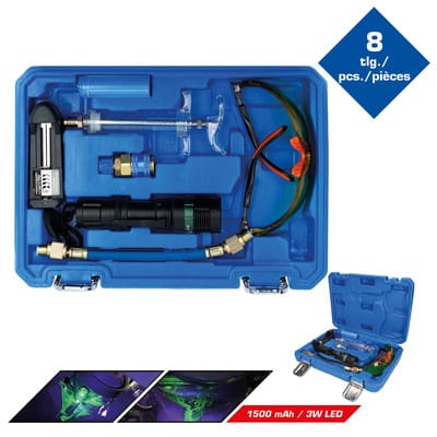 Brilliant Tools UV-Lecksuch-Taschenlampen-Satz, 8-tlg
