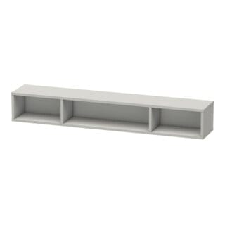 Duravit Regalelement L-Cube 80x14cm, betongr ma, 3 Fäch., horizontal