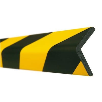 Moravia Prallschutz MORION Winkel Kantenschutz 60/60 mm Länge 1000 mm schwarz/gelb magnetisch