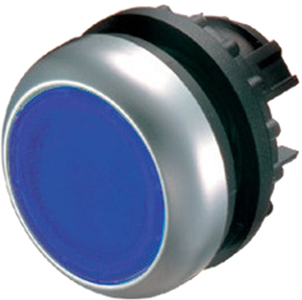 Eaton Leuchtdrucktaste flach,blau,blanko M22-DRL-B