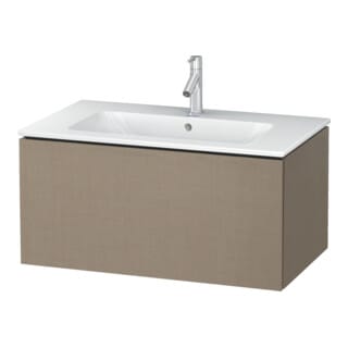 Duravit Waschtischunterschrank L-Cube 82x48,1cm, leinen, 1 Auszug, wandhängend