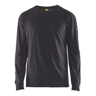 Blakläder Flammschutz-Langarm-Shirt, marineblau, Unisex-Größe: 2XL