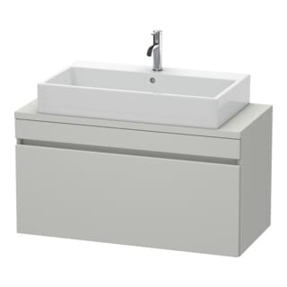 Duravit Waschtischunterschrank Com DuraStyle 100x47,8cm, betongr ma, f Kons, 1 Auszug