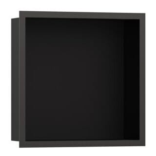 hansgrohe XtraStoris indiv. Wandnische 300x300x100mm, m Rahmen, ms, b bla vc