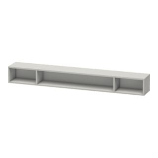 Duravit Regalelement L-Cube 100x14cm, betongr ma, 3 Fäch., hor