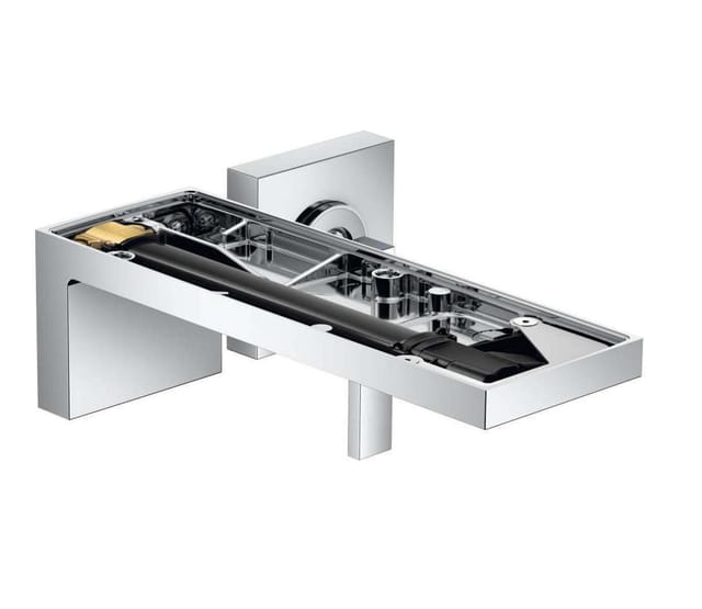 hansgrohe Fertigset Axor MyEdition UP-Waschtisch-Einhebelmischer, Ausl. 221mm, o. Platte, chrom
