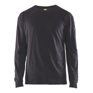 Blakläder Flammschutz-Langarm-Shirt, marineblau, Unisex-Größe: M